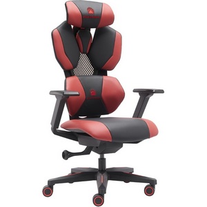 Кресло игровое Everprof Tiger (экокожа/красный)